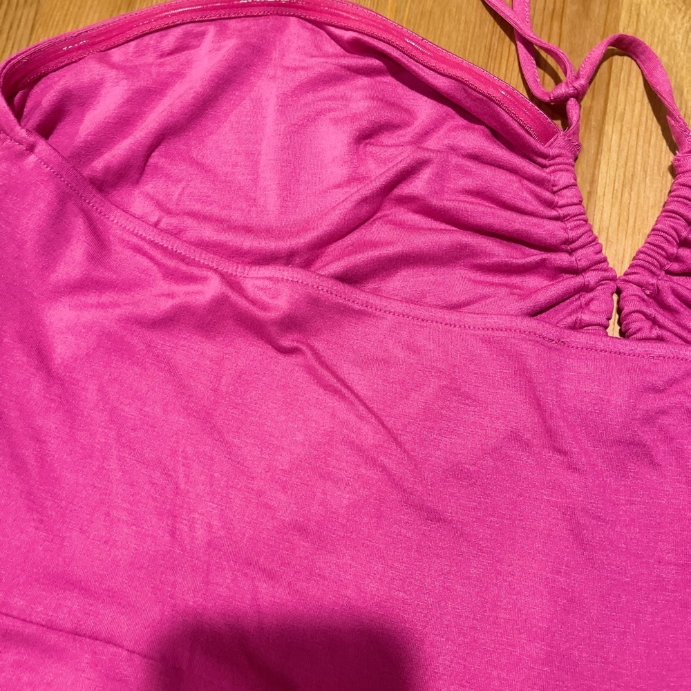 Venus Pink Halter Dress - Picture 8 of 10
